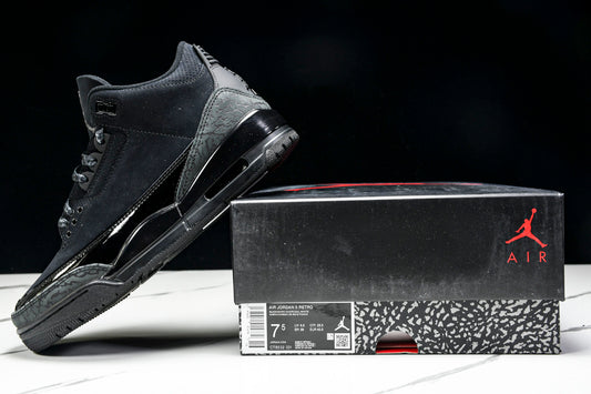 Air Jordan 3 "Black Cat 2025"