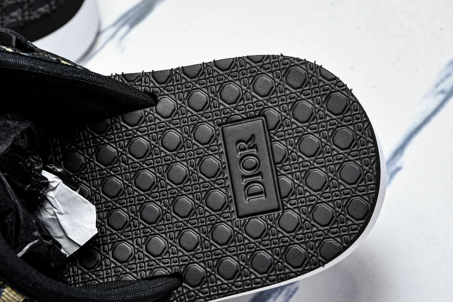 Dior Oblique Jacquard Alpha Sandals Beige/Black