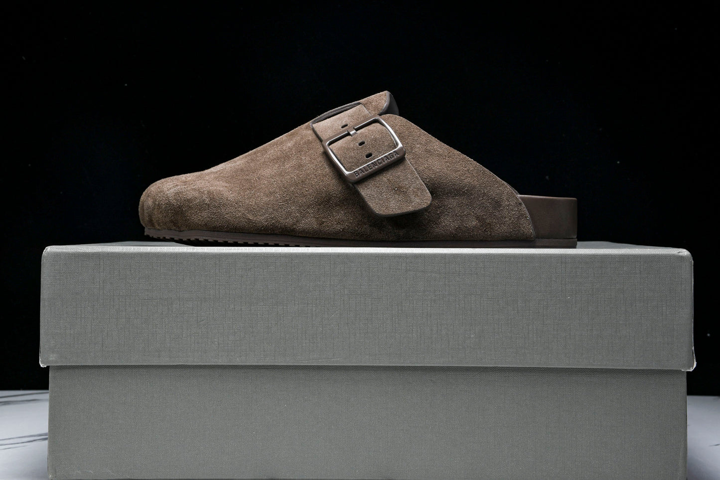 Balenciaga
Sunday suede mules