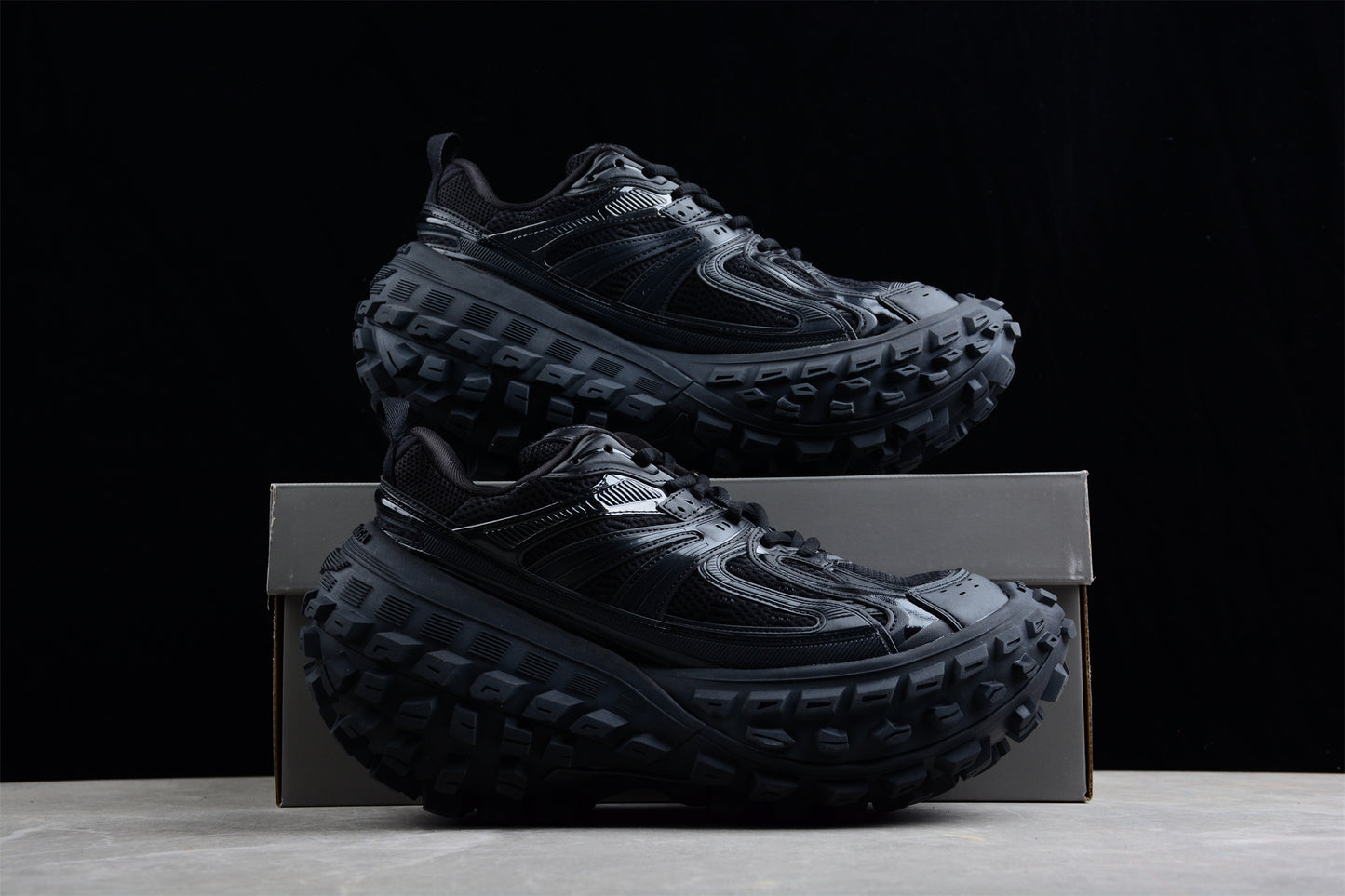 Balenciaga
Bouncer chunky-sole sneakers