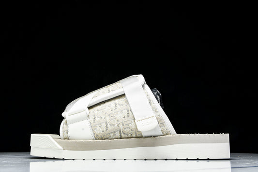 DIOR ALPHA SANDALS CREAM JACQUARD