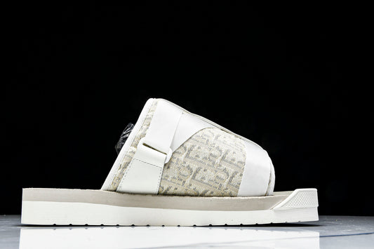 DIOR ALPHA SANDALS CREAM JACQUARD