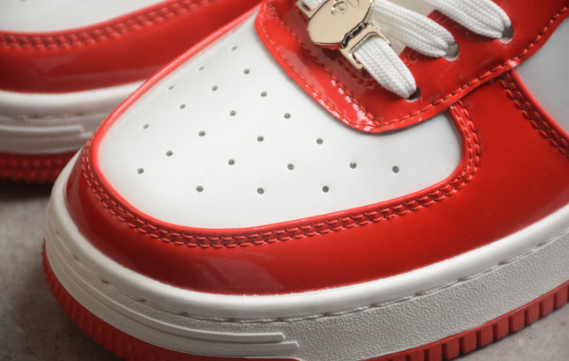 A Bathing Ape Bape Sta Low Orange