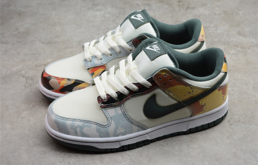 NIKE DUNK LOW SE ‘SAIL MULTI-CAMO’
