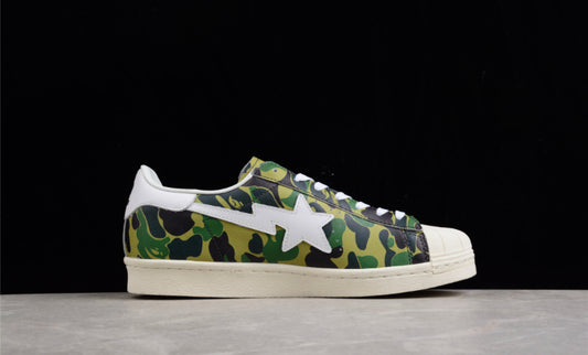 ADIDAS SUPERSTAR 80S X BAPE ‘ABC CAMO’