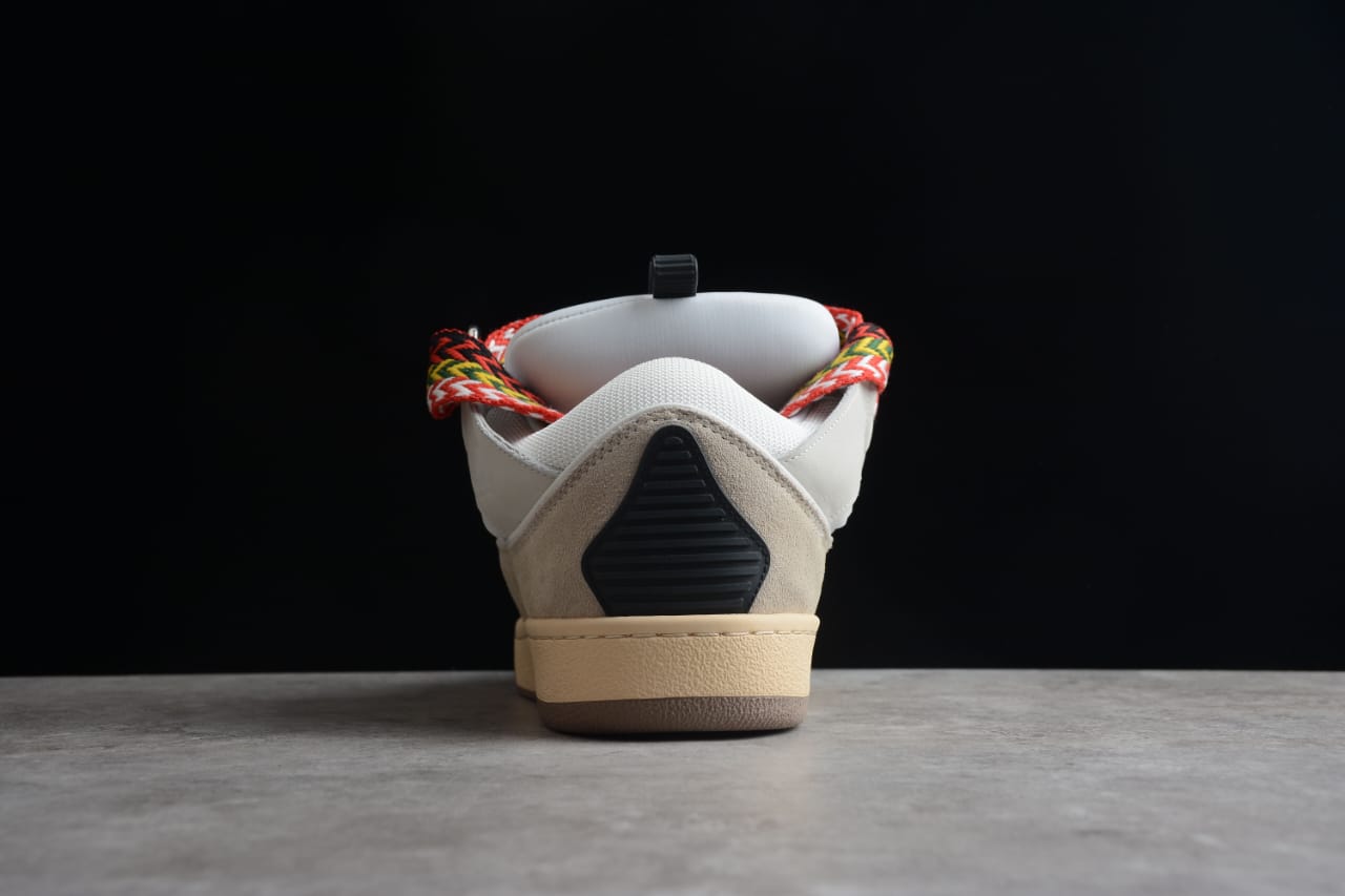 Lanvin Leather Curb White Ivory