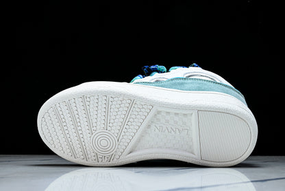 Lanvin calf suede chunky lace-up sneakers (W&B)