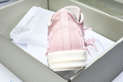 Rick Owens DRKSHDW Slashed Low "Faded Pink"