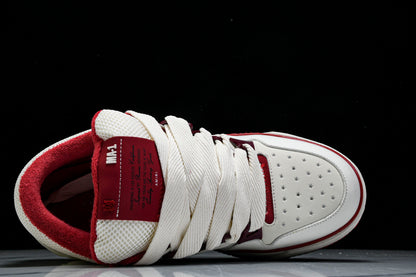 AMIRI MA-1 panelled sneakers(Red)