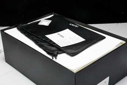 AMIRI MA-1 panelled sneakers(B&W)