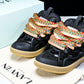 Lanvin calf suede
chunky lace-up sneakers