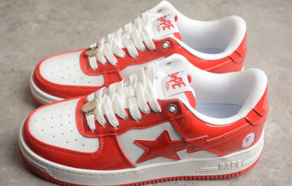 A Bathing Ape Bape Sta Low Orange