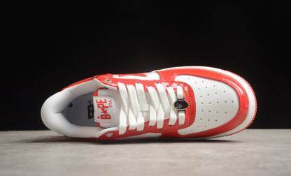 A Bathing Ape Bape Sta Low Orange