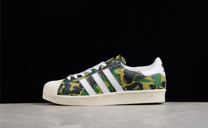 ADIDAS SUPERSTAR 80S X BAPE ‘ABC CAMO’