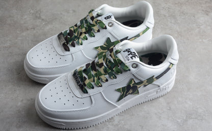 A Bathing Ape Bape Sta ABC Camo white