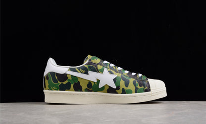ADIDAS SUPERSTAR 80S X BAPE ‘ABC CAMO’
