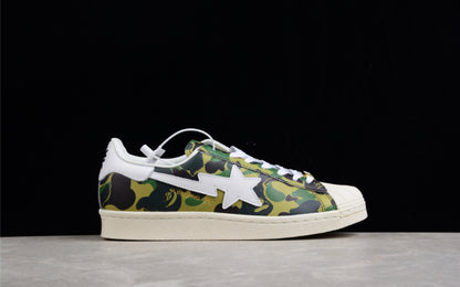 ADIDAS SUPERSTAR 80S X BAPE ‘ABC CAMO’