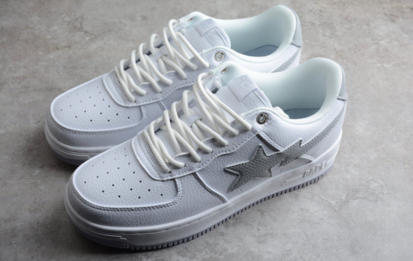 JUJJound × BAPESTA White Grey