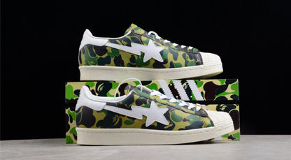 ADIDAS SUPERSTAR 80S X BAPE ‘ABC CAMO’