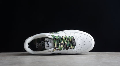 A Bathing Ape Bape Sta ABC Camo white