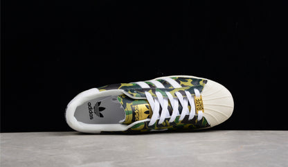 ADIDAS SUPERSTAR 80S X BAPE ‘ABC CAMO’